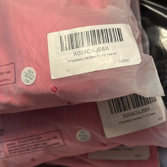 PatPat Pink Long Sleeve Dress with Puff Shoulders - Picture 15 of 16